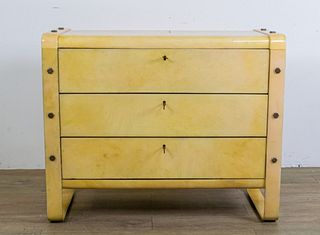 Danish Modern Parchment Dresser