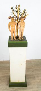 John Cross Adam and Eve Sculpture