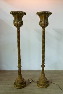 Pair of Neoclassical Torchieres