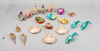 Grouping of Christmas Ornaments