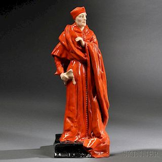 Royal Doulton Figure of Henry Irvine as Cardinal Wolsey