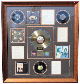 The Beatles "Gold Sales Award" - Capitol Records