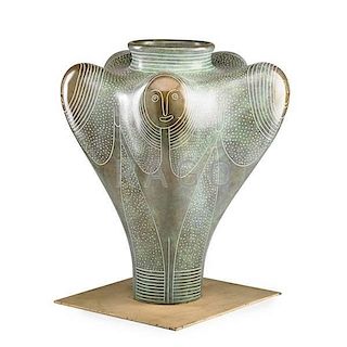 JUDY KENSLEY McKIE Massive bronze urn