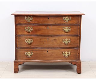 NEW ENGLAND CHIPPENDALE CHEST