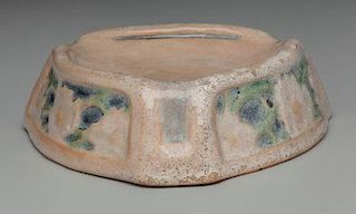 Newcomb College Art Pottery Ashtray attributed to Anna Frances Simpson