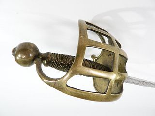 French Brass Hilt Grenadier Hanger