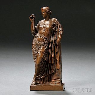 Barbedienne Bronze Figure of a Classical Muse
