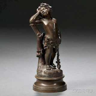 Bronze Figure of Infant Bacchus