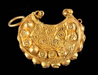 Stunning Greek Hellenistic Gold Pendant