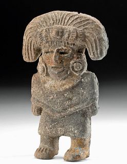 Teotihuacan Pottery Standing Figure - Flat Form