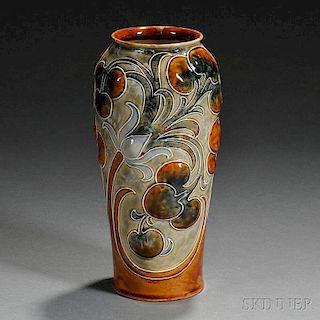 Royal Doulton Frank Butler Decorated Stoneware Vase