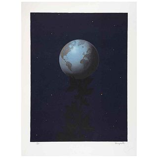 RENÉ MAGRITTE, Le Grand Style, Signed with stamp, Lithography 53/275, Posthumous edition, 19.8 x 14.9" (50.3 x 38 cm), Stamp | RENÉ MAGRITTE, Le Grand
