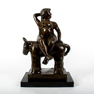 Fernando Botero (Colombian b. 1932) Bronze Sculpture, The Rape of Europe
