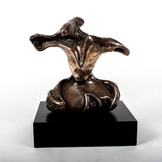 Harry Baron ( b. 1944) Abstract Sculpture, Signed