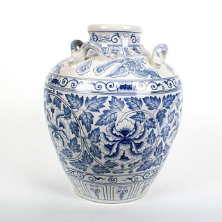 Impressive Art Pottery 4 Handled Pot