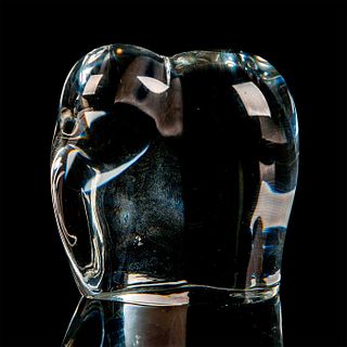 Baccarat Crystal Figurine, Elephant