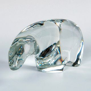 Baccarat Crystal Figurine, Polar Bear