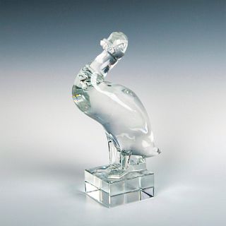 Baccarat Crystal Georges Chevalier Figurine, Duck