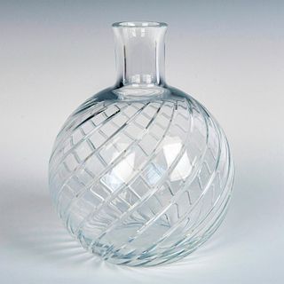 Baccarat Crystal Vase, Cyclades Pattern