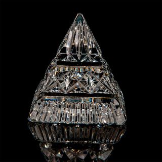 Waterford Crystal Pyramid Paperweight