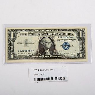 1957A One Dollar Silver Certificate Paper Money
