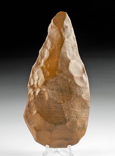 North African Paleolithic Acheulean Stone Hand Axe