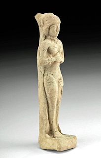 Sumerian Pottery Standing Figure of Astarte