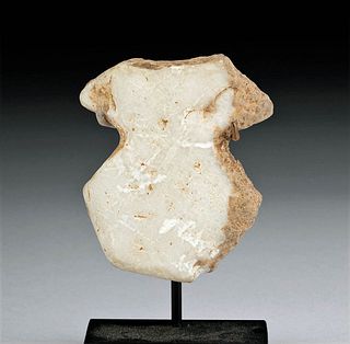 Anatolian Kusura-Beycesultan Marble Idol Fragment