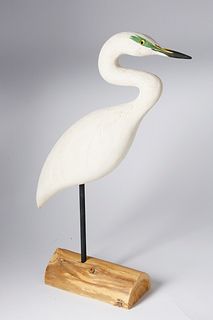 Richard Morgan "Great White Egret Sculpture"
