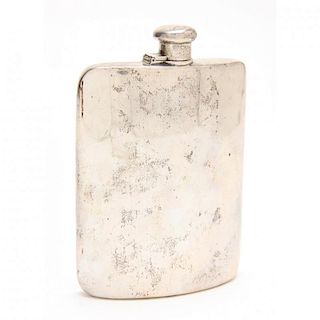 Antique Tiffany & Co. Sterling Silver Hip Flask 