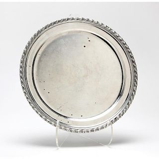 Tiffany & Co. Sterling Silver Chop Plate 