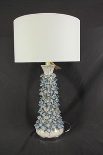 CERAMIC ABSTRACT TABLE LAMP
