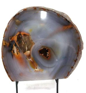 THICK FREESTANDING AGATE SLAB