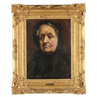 William Strang (Scottish, 1859-1921), Portrait of a Woman 