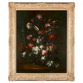 17th Century Dutch Style Still Life with Flowers 