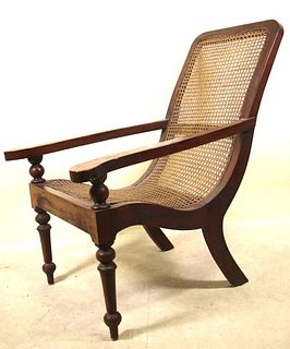 CANE BACK CAMPECHE LOUNGE ARMCHAIR