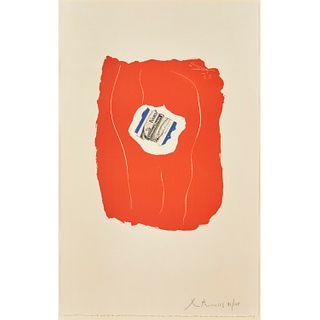 Robert Motherwell, signed lithograph, 1973