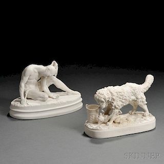 Two Parian Figures