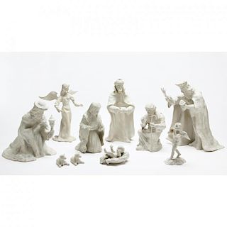 Boehm Bisque Porcelain Nativity Group 