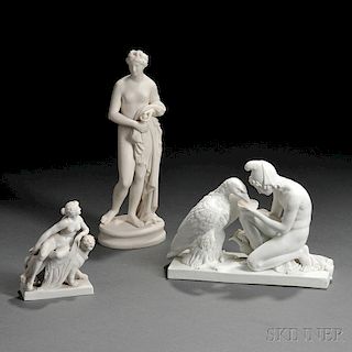 Three Parian Figures