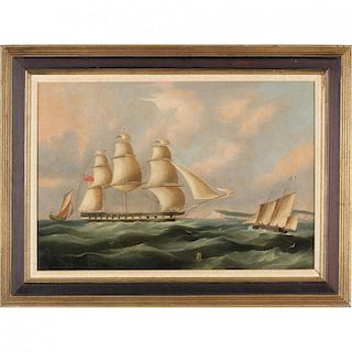 19th-Century English Maritime Painting 