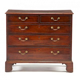 English Chippendale Bachelor's Chest 