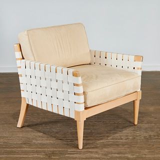 Vicente Wolf for Niedermaier, webbed club chair