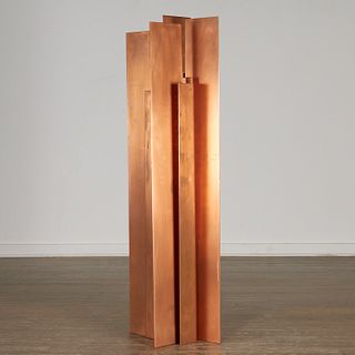 Karl Gunter Wolf, copper sculpture, 1988