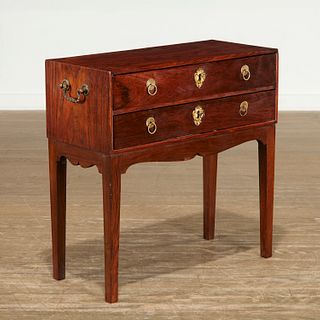 Nice Phillips of Hitchin rosewood chest on stand