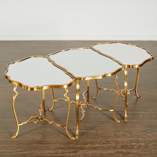 Maison Ramsay (style), 3-part bronze coffee table
