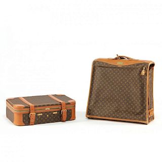 Two Vintage Louis Vuitton French Company Cases 