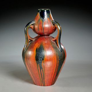 Georges Hoentchel (attrib.), double gourd vase
