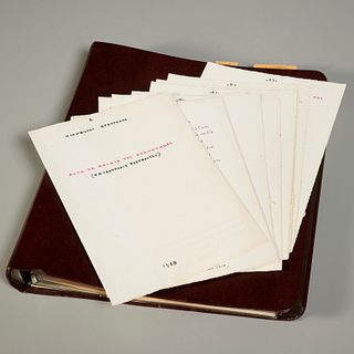 Nikiforos Vrettakos, manuscript & letters archive