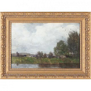 Thomas Jefferson Willison (OH, 1864-1940), Landscape 